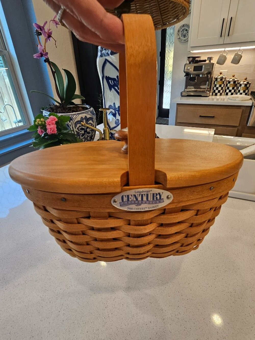 Longaberger 2000 Century "Cheers Basket